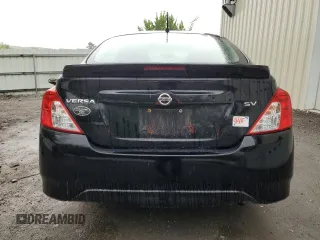 2017 Nissan Versa SV with VIN 3N1CN7AP8HL827085, listed as a Copart auction lot 58347065 with 65,606 mi miles and Salvage title. Bid and sale history available at DreamBid. Image 6.