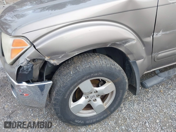 2008 Nissan Frontier SE with VIN 1N6AD06W38C412666, listed as a IAAI auction lot 41515529 with 120,539 mi miles and . Bid and sale history available at DreamBid. Image 6.