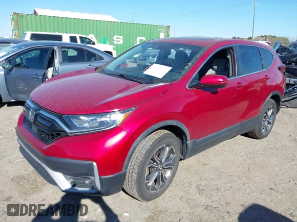 2020 Honda CR-V EX with VIN 5J6RW2H57LL011527, listed as a IAAI auction lot 41886326 with 84,959 mi miles. Bid and sale history available at carsss.com. Image 17.