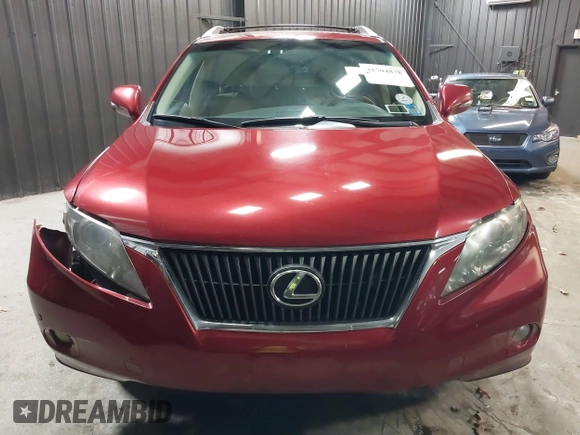 2012 Lexus RX 350 with VIN JTJBK1BAXC2447441, listed as a IAAI auction lot 41704878 with 258,818 mi miles and . Bid and sale history available at DreamBid. Image 12.