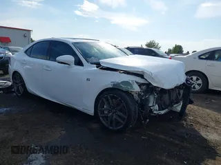 2017 Lexus IS with VIN JTHCM1D25H5017196, listed as a IAAI auction lot 40339951 with 99,879 mi miles. Bid and sale history available at carsss.com. Image 1.