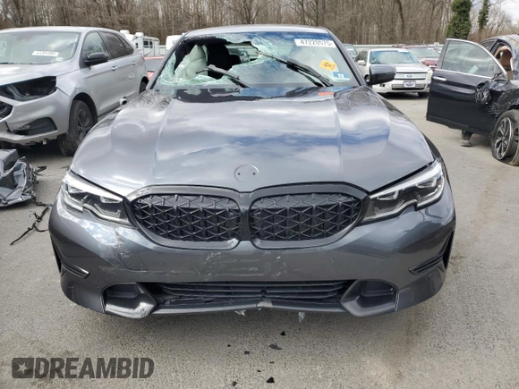 2019 BMW 3 Series 330i xDrive with VIN 3MW5R7J59K8B00893, listed as a Copart auction lot 47220575 with Not Provided miles and Salvage Title. Bid and sale history available at DreamBid. Image 5.