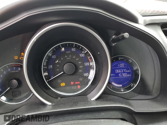 2016 Honda Fit EX z VIN JHMGK5H75GS015694, wystawiony jako Copart lot #60650185 z przebiegiem 66 375 mil mil oraz Szkoda całkowita • Salvage title. Historia ofert i sprzedaży dostępna na DreamBid. Obrazek 9.