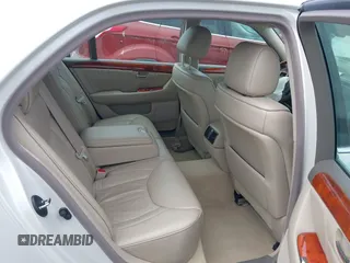 2001 Lexus LS 430 with VIN JTHBN30F110026221, listed as a IAAI auction lot 42022976 with 142,418 mi miles. Bid and sale history available at carsss.com. Image 8.