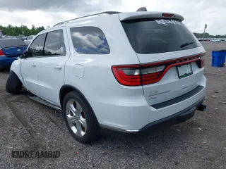 2015 Dodge Durango Limited with VIN 1C4RDJDGXFC947109, listed as a IAAI auction lot 39715331 with 152,655 mi miles and . Bid and sale history available at carsss.com. Image 3.