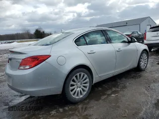 2011 Buick Regal CXL RL3 with VIN 2G4GR5ECXB9206077, listed as a Copart auction lot 42792015 with 44,439 mi miles and Salvage Title. Bid and sale history available at carsss.com. Image 3.