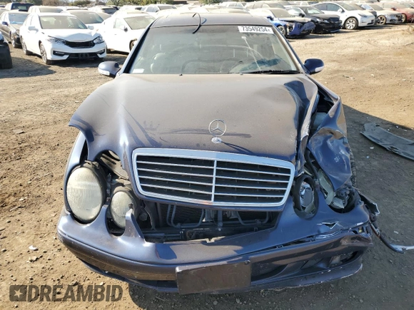 2000 Mercedes-Benz CLK 320/430 with VIN WDBLJ65G4YF161087, listed as a Copart auction lot 73549254 with 236,864 mi miles and Salvage Title. Bid and sale history available at DreamBid. Image 5.