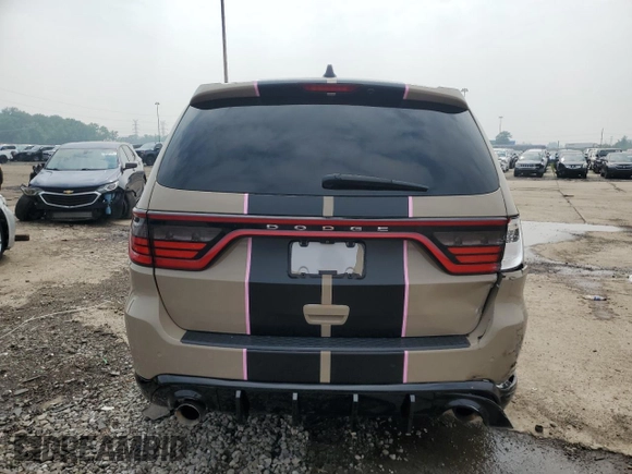 2018 Dodge Durango R/T with VIN 1C4SDJCTXJC219511, listed as a Copart auction lot 60043295 with 135,782 mi miles and Salvage title. Bid and sale history available at DreamBid. Image 6.