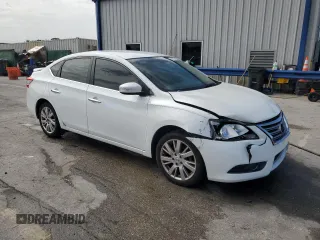 2014 Nissan Sentra SV with VIN 3N1AB7AP6EY255027, listed as a Copart auction lot 62513685 with 131,431 mi miles and Salvage title. Bid and sale history available at DreamBid. Image 4.