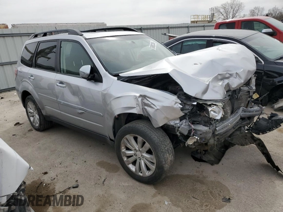 2012 Subaru Forester X Premium with VIN JF2SHBDC9CH408585, listed as a Copart auction lot 50082365 with 234,799 mi miles and Salvage Title. Bid and sale history available at DreamBid. Image 4.
