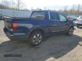 2018 Honda Ridgeline RTL with VIN 5FPYK3F58JB011968, listed as a Copart auction lot 54533215 with Not provided miles and Salvage title. Bid and sale history available at DreamBid. Image 3.