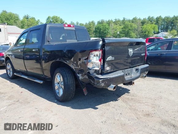 2015 Ram 1500 Big Horn with VIN 1C6RR7LT3FS695218, listed as a IAAI auction lot 42369799 with 144,010 mi miles and . Bid and sale history available at DreamBid. Image 3.
