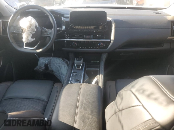 2024 Nissan Pathfinder Platinum z VIN 5N1DR3DK2RC270990, wystawiony jako Copart lot #42696615 z przebiegiem 5 662 mil mil oraz Szkoda całkowita • Salvage title. Historia ofert i sprzedaży dostępna na DreamBid. Obrazek 8.