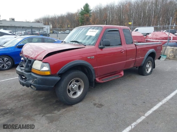 1998 Ford Ranger XL with VIN 1FTZR15U3WTA04145, listed as a IAAI auction lot 40688392 with 143,770 mi miles. Bid and sale history available at carsss.com. Image 2.