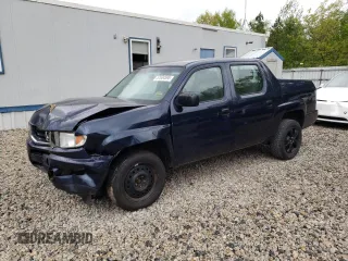 2012 Honda Ridgeline RT with VIN 5FPYK1F27CB454710, listed as a Copart auction lot 57634595 with 168,131 mi miles and Salvage title. Bid and sale history available at DreamBid. Image 1.