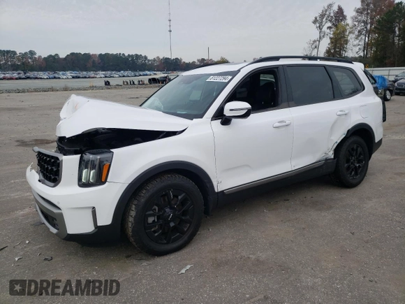 2023 Kia Telluride SX X-Line z VIN 5XYP5DGC9PG404586, wystawiony jako Copart lot #81227294 z przebiegiem 22 581 mil mil oraz Szkoda całkowita • Salvage title. Historia ofert i sprzedaży dostępna na DreamBid. Obrazek 1.