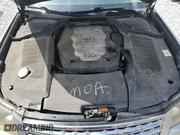 2007 Infiniti M Sport with VIN JNKAY01E37M309888, listed as a Copart auction lot 55955235 with 136,996 mi miles and Salvage title. Bid and sale history available at DreamBid. Image 11.