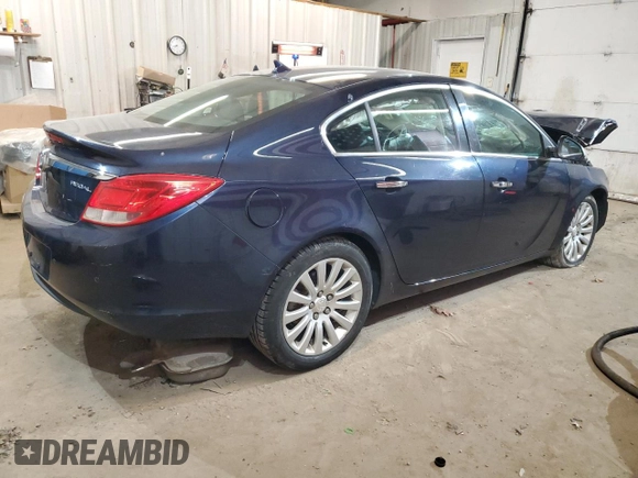 2012 Buick Regal Premium 1 with VIN 2G4GS5EK5C9182784, listed as a Copart auction lot 61051135 with Not provided miles and Non repairable. Bid and sale history available at DreamBid. Image 3.