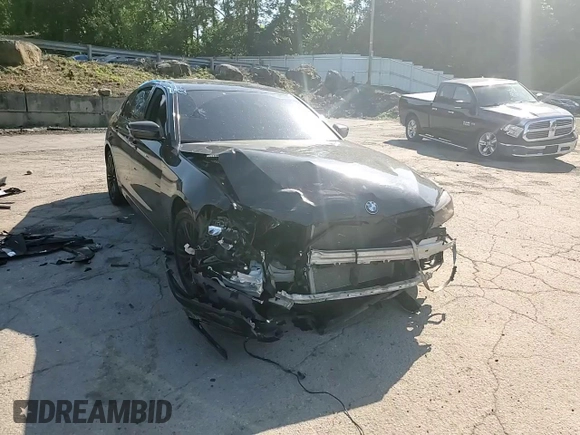 2017 BMW 5 Series 540i xDrive with VIN WBAJE7C32HG890361, listed as a Copart auction lot 62092985 with Not provided miles and Salvage title. Bid and sale history available at DreamBid. Image 14.