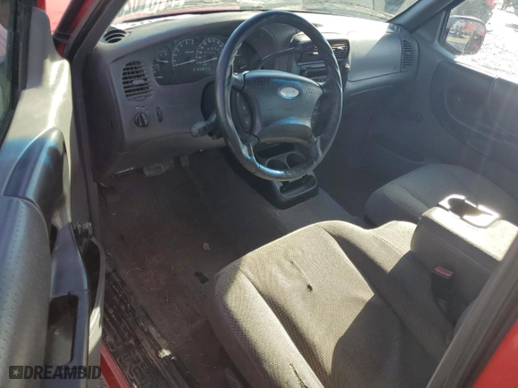 2002 Ford Ranger XL with VIN 1FTYR14U62PA14152, listed as a Copart auction lot 41610205 with 190,180 mi miles and Salvage Title. Bid and sale history available at carsss.com. Image 8.
