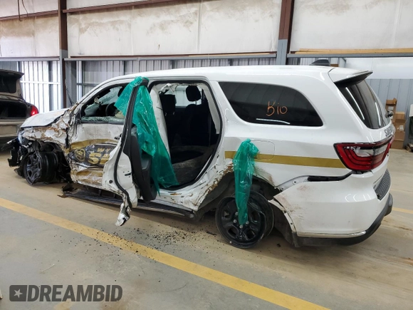 2023 Dodge Durango Pursuit z VIN 1C4SDJFT4PC590782, wystawiony jako Copart lot #69877884 z przebiegiem Nie podano mil oraz Szkoda całkowita • Salvage title. Historia ofert i sprzedaży dostępna na DreamBid. Obrazek 2.