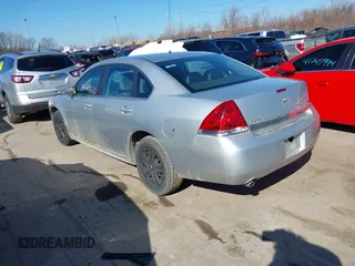 2011 Chevrolet Impala Police Police with VIN 2G1WD5EM3B1119538, listed as a IAAI auction lot 41748825 with 179,235 mi miles. Bid and sale history available at carsss.com. Image 3.