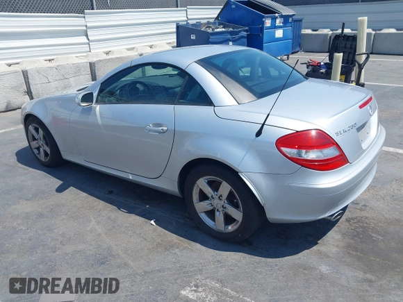 2006 Mercedes-Benz SLK 280 with VIN WDBWK54F86F076229, listed as a IAAI auction lot 42742951 with 115,862 mi miles and . Bid and sale history available at DreamBid. Image 3.