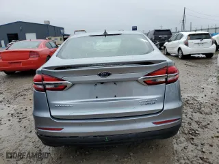 2020 Ford Fusion Hybrid Titanium with VIN 3FA6P0RU5LR100360, listed as a Copart auction lot 51325575 with 77,217 mi miles and Salvage Title. Bid and sale history available at carsss.com. Image 6.