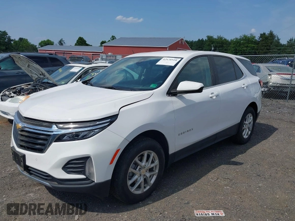 2022 Chevrolet Equinox LT z VIN 3GNAXUEV9NL174839, wystawiony jako IAAI lot #42470518 z przebiegiem 18 709 mil mil oraz . Historia ofert i sprzedaży dostępna na DreamBid. Obrazek 17.