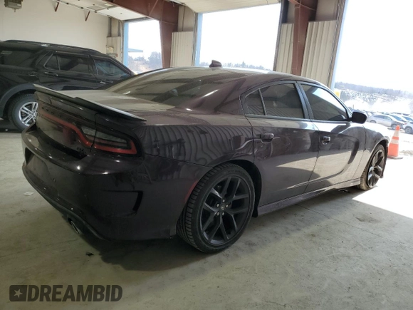 2021 Dodge Charger R/T with VIN 2C3CDXCT0MH668760, listed as a Copart auction lot 47724885 with 39,619 mi miles and Salvage Title. Bid and sale history available at carsss.com. Image 3.