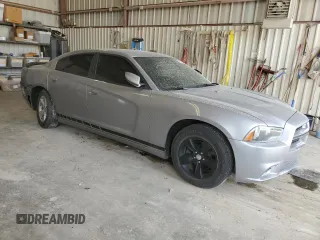 2014 Dodge Charger SE with VIN 2C3CDXBG3EH154651, listed as a Copart auction lot 47644545 with 141,065 mi miles and Salvage Title. Bid and sale history available at carsss.com. Image 4.