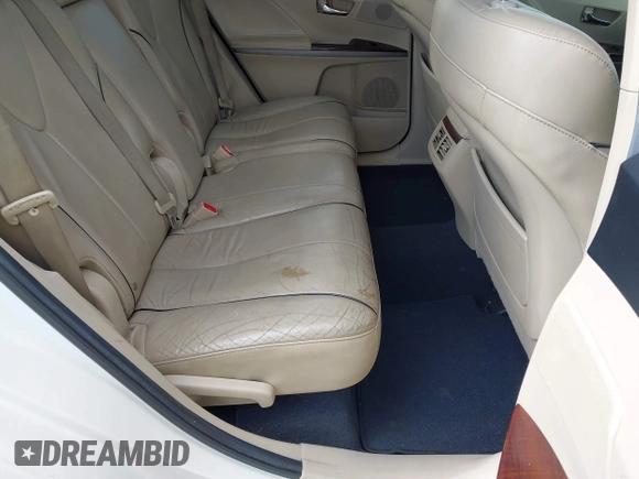 2011 Toyota Venza with VIN 4T3ZK3BB0BU040014, listed as a IAAI auction lot 42342427 with 183,446 mi miles and . Bid and sale history available at DreamBid. Image 8.