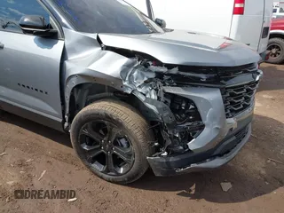 2025 Chevrolet Equinox AWD LT with VIN 3GNAXPEG0SL113667, listed as a IAAI auction lot 41902544 with 15,997 mi miles. Bid and sale history available at carsss.com. Image 6.