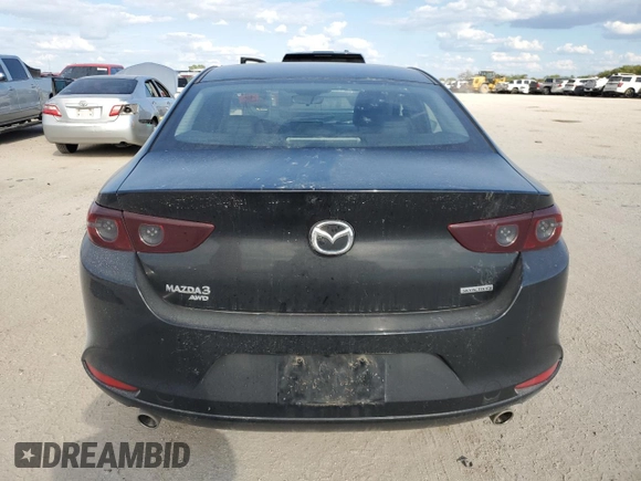 2021 Mazda 3 Preferred with VIN JM1BPBCL8M1340051, listed as a Copart auction lot 70929784 with 26,055 mi miles and Salvage Title. Bid and sale history available at DreamBid. Image 6.
