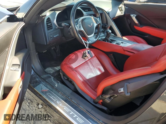 2014 Chevrolet Corvette Z51 2LT with VIN 1G1YJ2D75E5127249, listed as a Copart auction lot 71869424 with 34,818 mi miles and Non repairable. Bid and sale history available at DreamBid. Image 8.