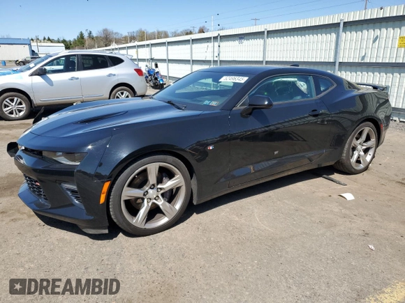 2018 Chevrolet Camaro 2SS with VIN 1G1FG1R72J0146180, listed as a Copart auction lot 52496345 with 41,906 mi miles and Salvage title. Bid and sale history available at DreamBid. Image 1.