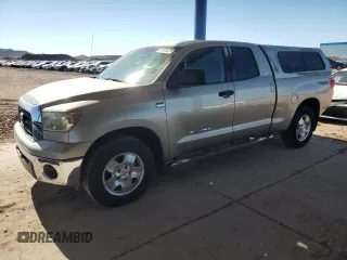 2007 Toyota Tundra SR5 with VIN 5TFRT54137X010649, listed as a Copart auction lot 57901625 with 131,378 mi miles and Salvage title. Bid and sale history available at DreamBid. Image 1.