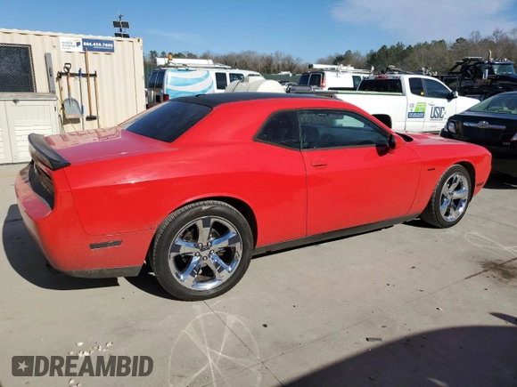 2013 Dodge Challenger R/T with VIN 2C3CDYBTXDH728695, listed as a Copart auction lot 42777345 with 140,696 mi miles and Salvage Title. Bid and sale history available at carsss.com. Image 3.