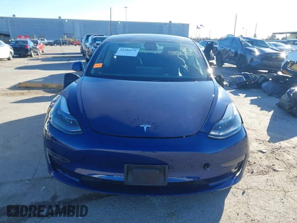2023 Tesla Model 3 with VIN 5YJ3E1EA6PF505252, listed as a IAAI auction lot 41380172 with 31,141 mi miles and . Bid and sale history available at DreamBid. Image 11.