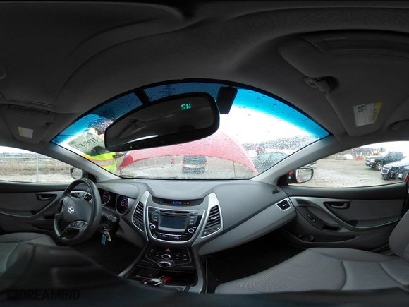 2016 Hyundai Elantra SE with VIN KMHDH4AE9GU586997, listed as a IAAI auction lot 41951871 with 122,473 mi miles. Bid and sale history available at carsss.com. Image 19.