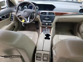 2012 Mercedes-Benz C 300 Sport with VIN WDDGF8BB4CA707133, listed as a Copart auction lot 53494475 with 185,246 mi miles and Salvage Title. Bid and sale history available at DreamBid. Image 8.