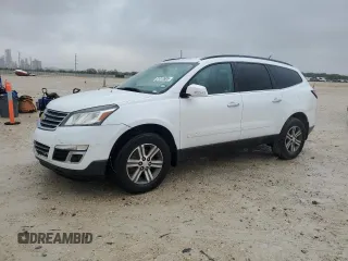 2017 Chevrolet Traverse LT with VIN 1GNKRHKD8HJ283936, listed as a Copart auction lot 51012605 with 136,675 mi miles and Clean Title. Bid and sale history available at DreamBid. Image 1.