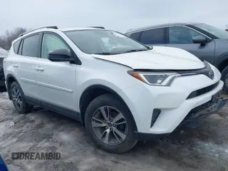 2018 Toyota RAV4 LE with VIN JTMBFREV3JJ215111, listed as a IAAI auction lot 41707343 with 64,071 mi miles. Bid and sale history available at carsss.com. Image 1.