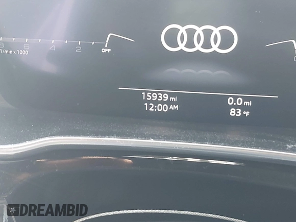 2021 Audi Q3 S line Premium Plus with VIN WA1EECF32M1047731, listed as a IAAI auction lot 39714835 with 15,939 mi miles and . Bid and sale history available at DreamBid. Image 7.