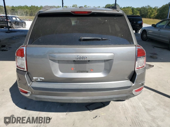 2013 Jeep Compass Sport with VIN 1C4NJCBB9DD184436, listed as a Copart auction lot 75313354 with 130,016 mi miles and Salvage Title. Bid and sale history available at carsss.com. Image 6.