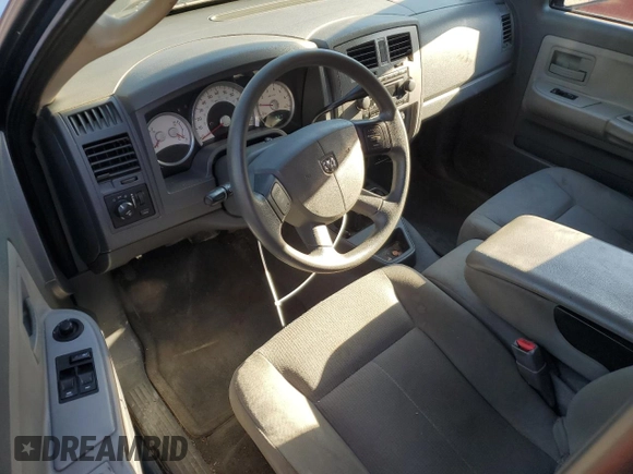 2006 Dodge Dakota SLT with VIN 1D7HW42K56S544472, listed as a Copart auction lot 73413914 with 187,616 mi miles and Salvage Title. Bid and sale history available at DreamBid. Image 8.