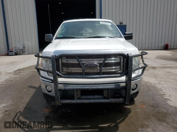 2014 Ford F-150 XL with VIN 1FTFX1EF4EFB48505, listed as a Copart auction lot 58985655 with 195,068 mi miles and Salvage title. Bid and sale history available at DreamBid. Image 5.