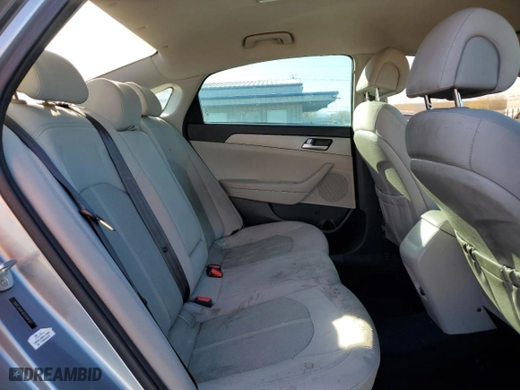 2015 Hyundai Sonata 2.4L SE with VIN 5NPE24AF0FH204187, listed as a Copart auction lot 47047235 with 116,968 mi miles and Salvage Title. Bid and sale history available at carsss.com. Image 10.