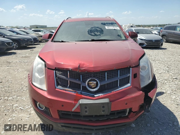 2010 Cadillac SRX Premium Collection z VIN 3GYFNFEY1AS647556, wystawiony jako Copart lot #42717615 z przebiegiem 184 749 mil mil oraz Szkoda całkowita • Salvage title. Historia ofert i sprzedaży dostępna na DreamBid. Obrazek 5.
