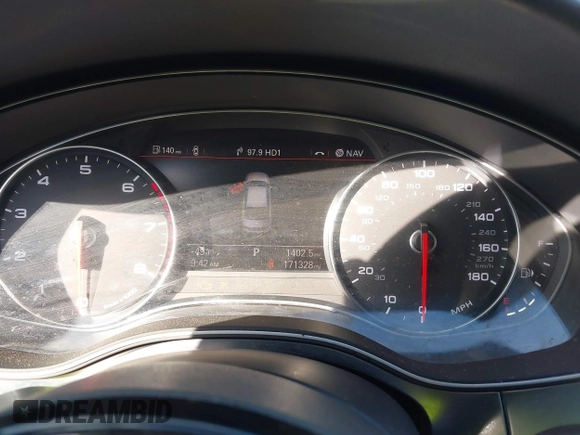 2015 Audi A6 2.0T Premium Plus with VIN WAUGFAFC8FN017674, listed as a IAAI auction lot 41317686 with 171,328 mi miles. Bid and sale history available at carsss.com. Image 7.